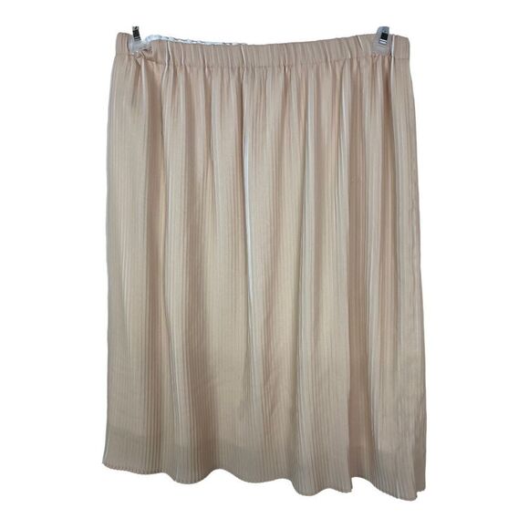 #109 ADRIANNA PAPELL Full Pleat Skirt - Picture 2 of 5
